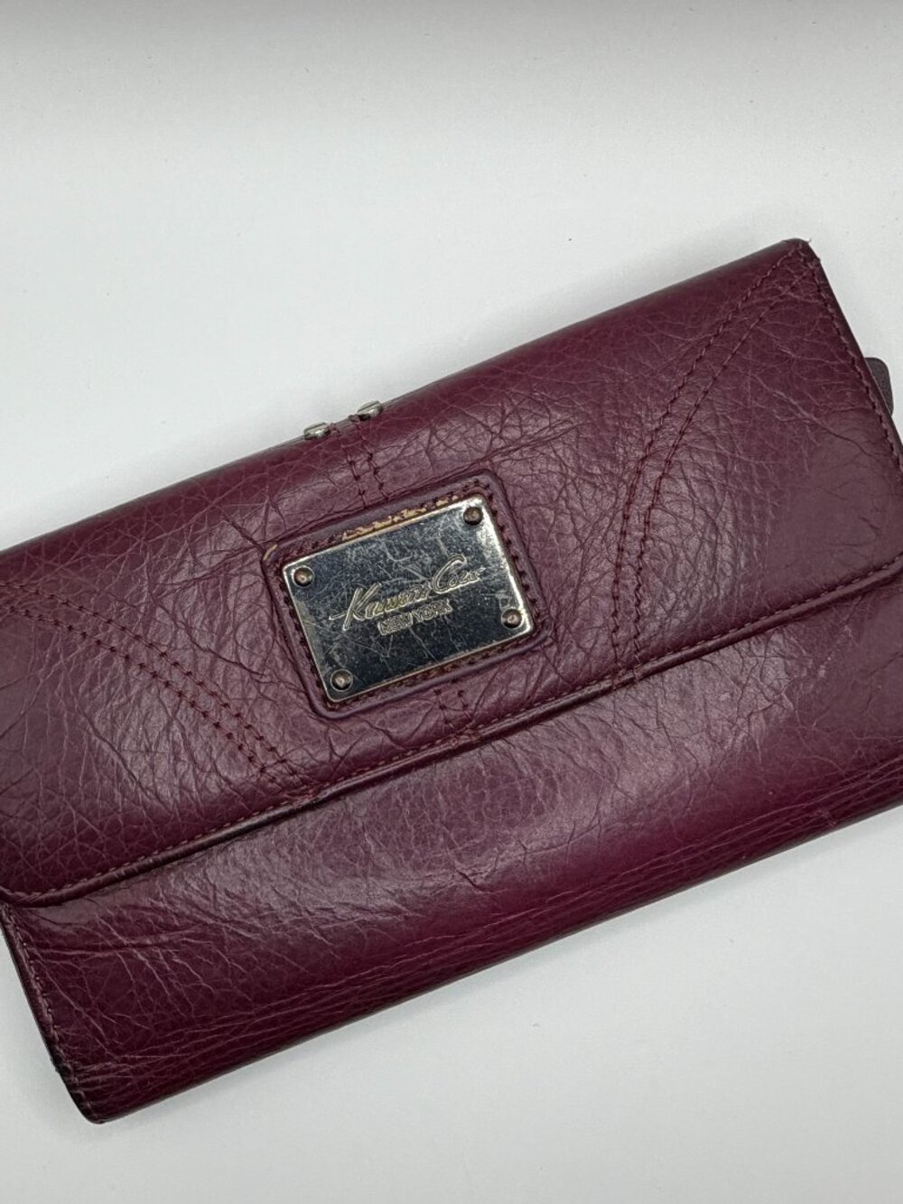 Kenneth Cole Maroon Women's Wallet